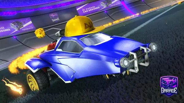A Rocket League car design from FATH0M