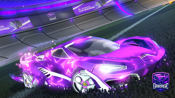 A Rocket League car design from DarkWolf_Justin7