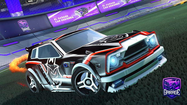 A Rocket League car design from silce-_-