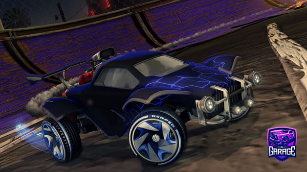 A Rocket League car design from refuise