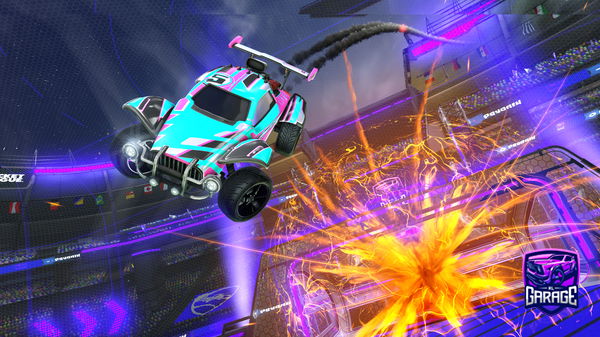 A Rocket League car design from PRGRyan