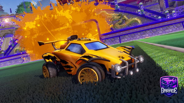 A Rocket League car design from w5nipes