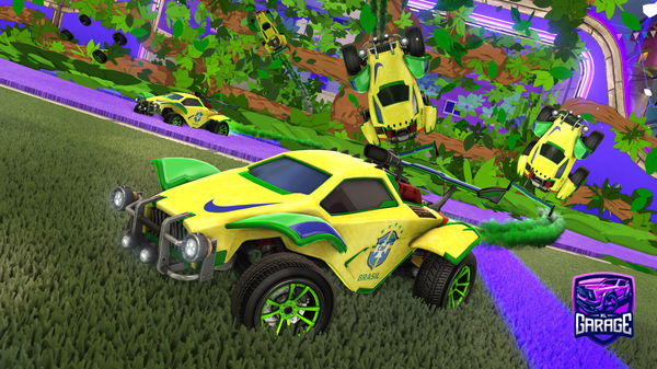 A Rocket League car design from Impxlsy