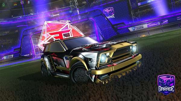 A Rocket League car design from IDKnothin