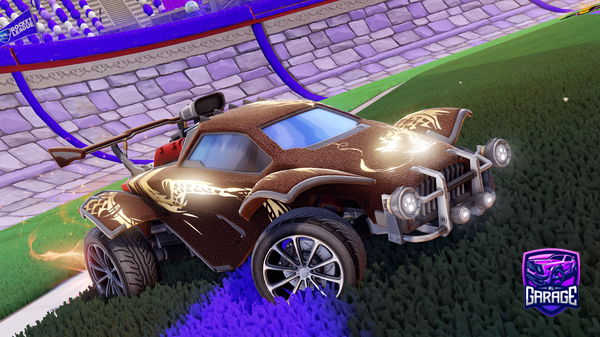 A Rocket League car design from Impxlsy