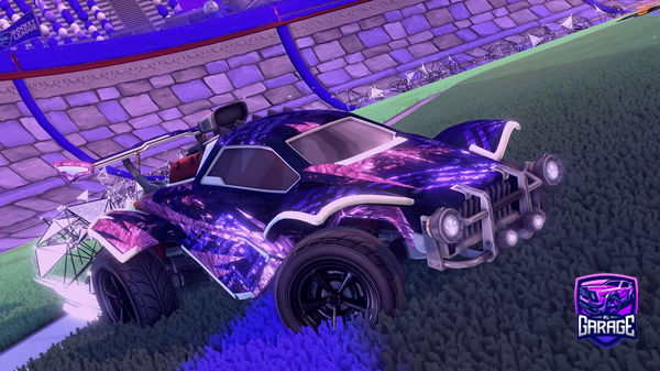 A Rocket League car design from XudiBTB2