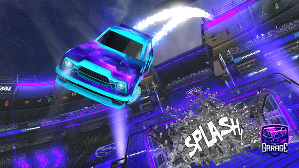 A Rocket League car design from TXRWildz