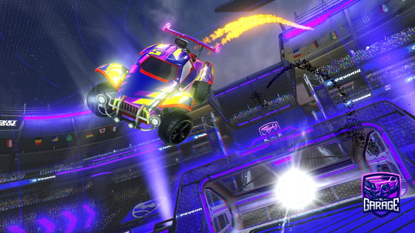 A Rocket League car design from waffol_7