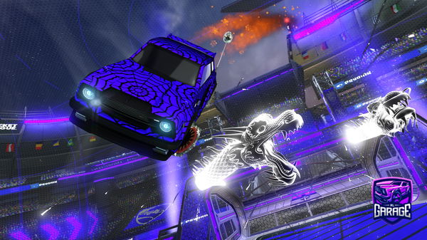 A Rocket League car design from devilkommandant