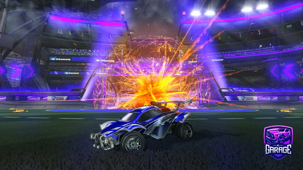 A Rocket League car design from 00melon00