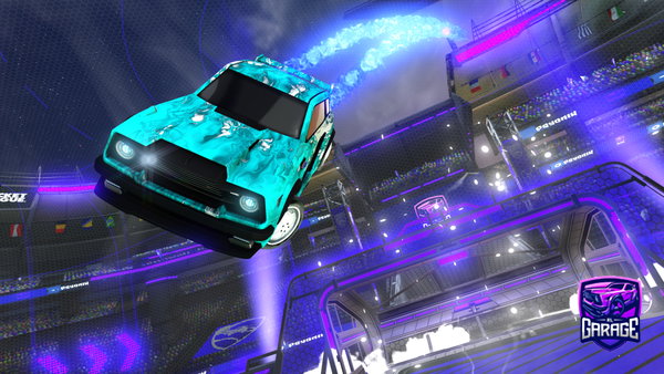 A Rocket League car design from duhwoi