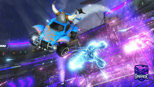 A Rocket League car design from poyosrl