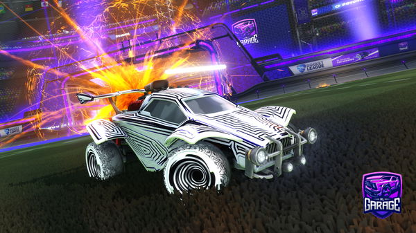A Rocket League car design from Speed-Yousef