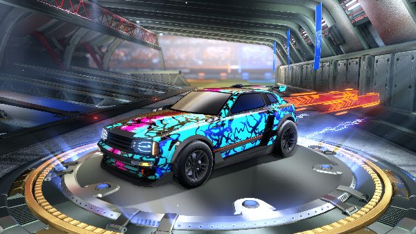 A Rocket League car design from vicegold