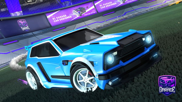 A Rocket League car design from champ134