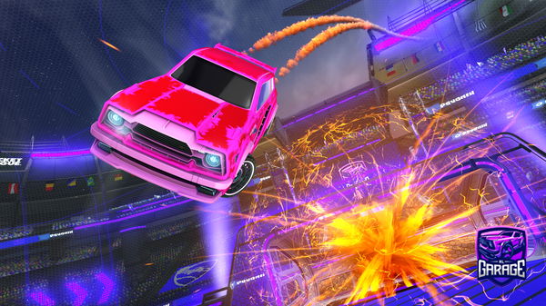 A Rocket League car design from MaschioS