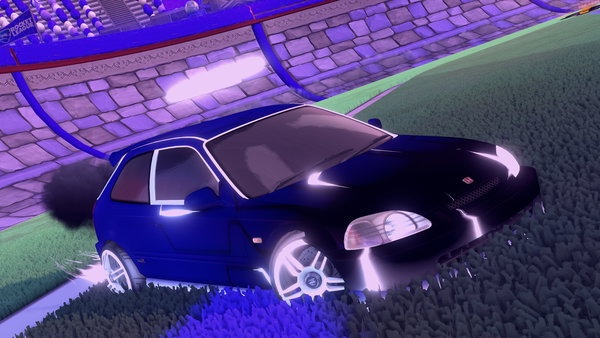 A Rocket League car design from Minuano