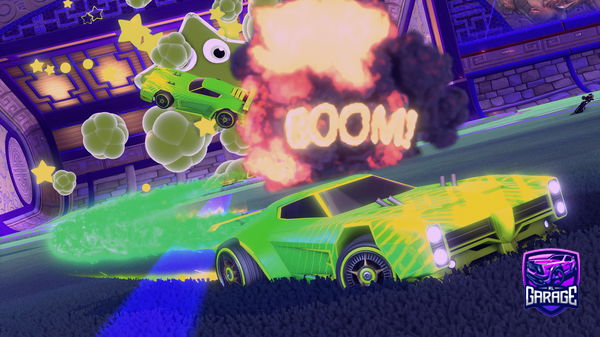 A Rocket League car design from vxflx