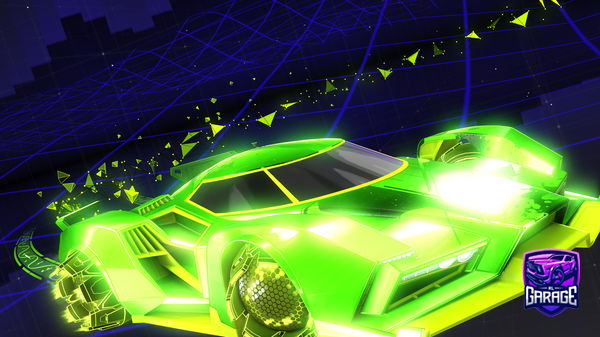 A Rocket League car design from MrRogers143
