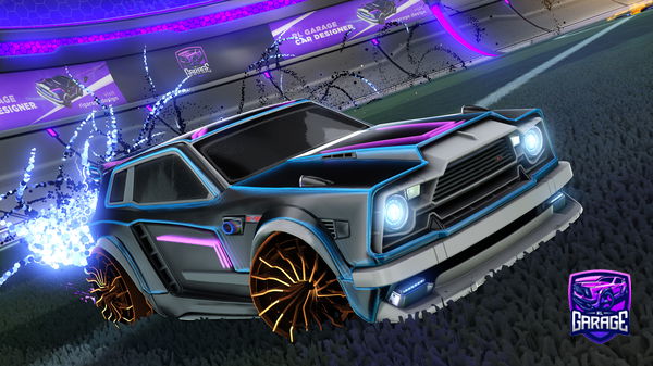 A Rocket League car design from Shooteo2313