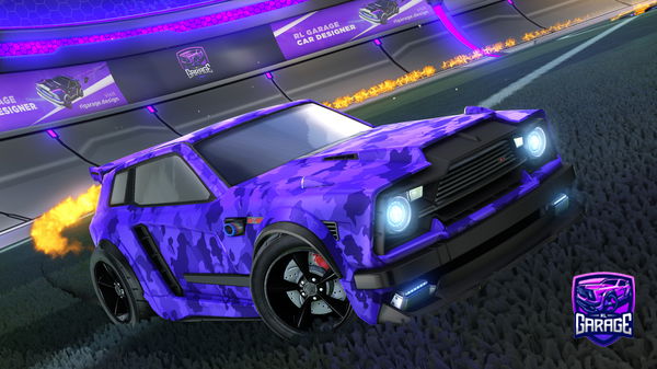 A Rocket League car design from Pixel_boy11