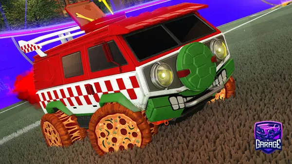 A Rocket League car design from irosario78