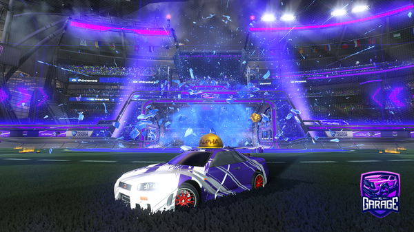 A Rocket League car design from N0D4T