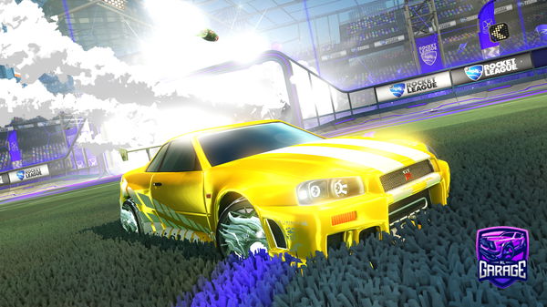 A Rocket League car design from ShatteredGlass554
