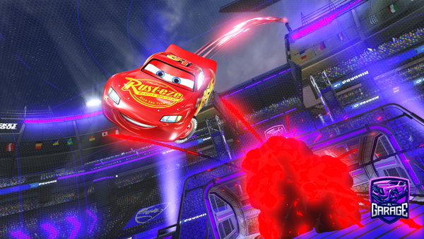 A Rocket League car design from HJFRM22