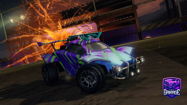 A Rocket League car design from wyatdadeamon12