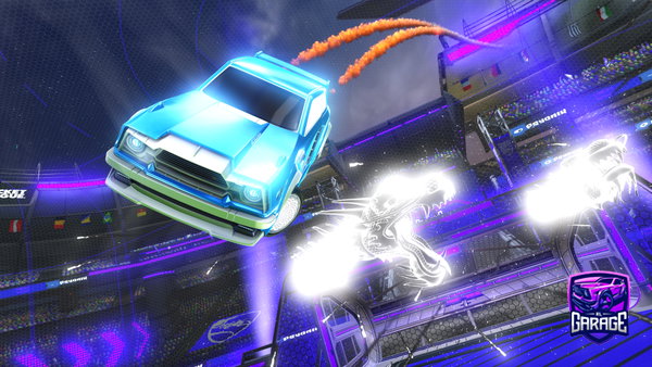 A Rocket League car design from Toxicrocker182