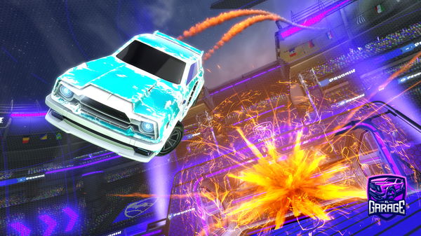 A Rocket League car design from SDsnappy