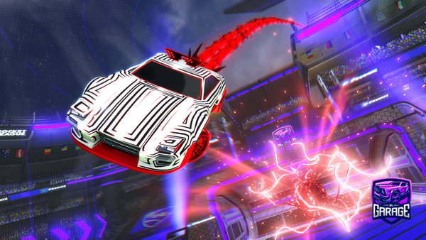 A Rocket League car design from xLOSTSHADOWx658
