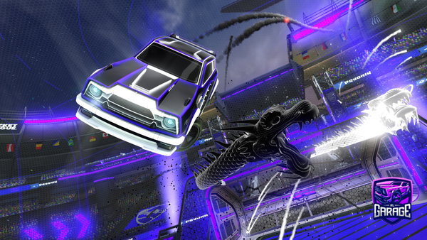 A Rocket League car design from Atchouuum