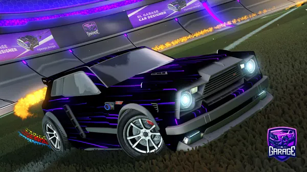 A Rocket League car design from DJf