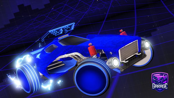 A Rocket League car design from AlphaPug