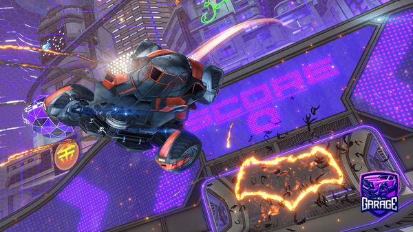 A Rocket League car design from Bobbyballs