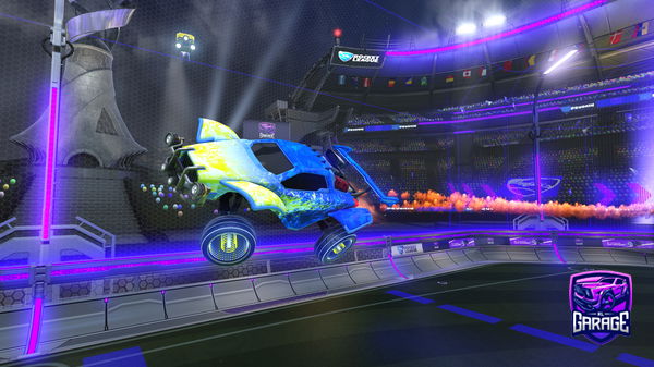 A Rocket League car design from kliests