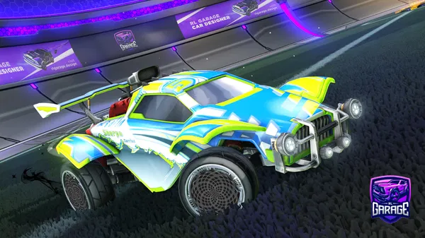 A Rocket League car design from JSSSSS