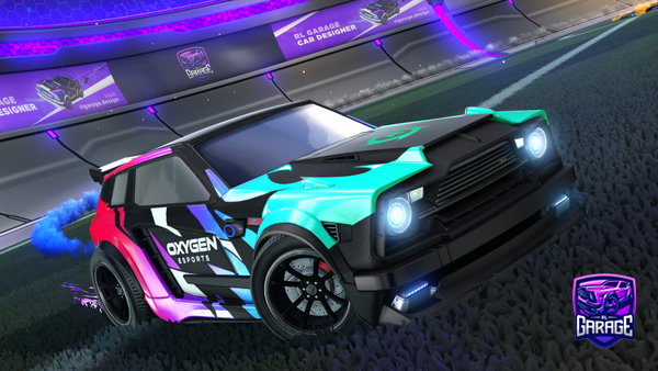A Rocket League car design from Amir5L