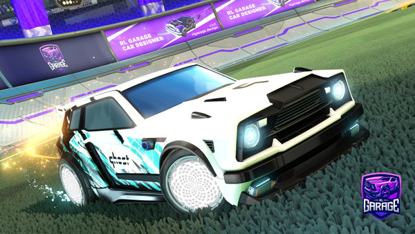 A Rocket League car design from FelipeBR3567