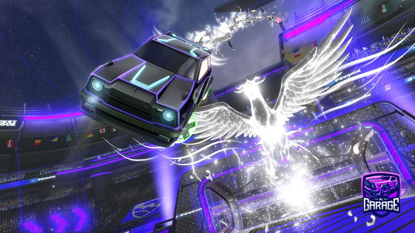 A Rocket League car design from PWR_Lunarz