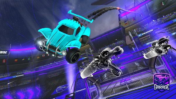 A Rocket League car design from Lanester2023