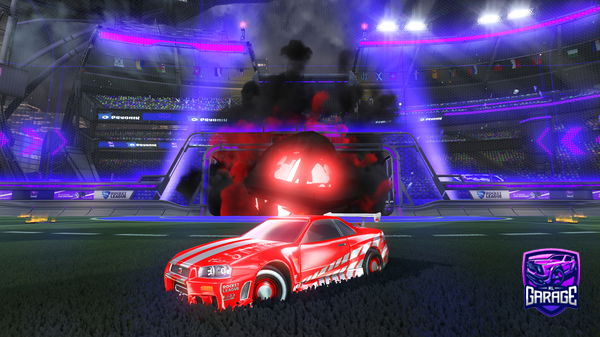 A Rocket League car design from Krswitch