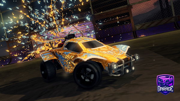 A Rocket League car design from sutton24