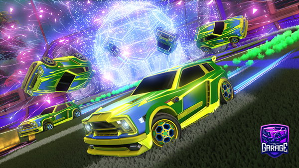A Rocket League car design from Effalumper