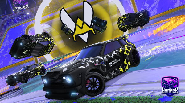 A Rocket League car design from ETERNAL-GAMING