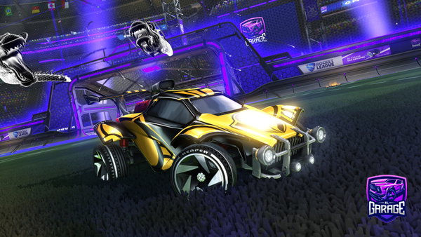 A Rocket League car design from ppMk