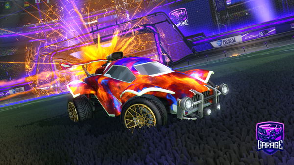 A Rocket League car design from Obliviousplayz