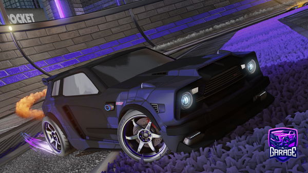 A Rocket League car design from Nrx_luki
